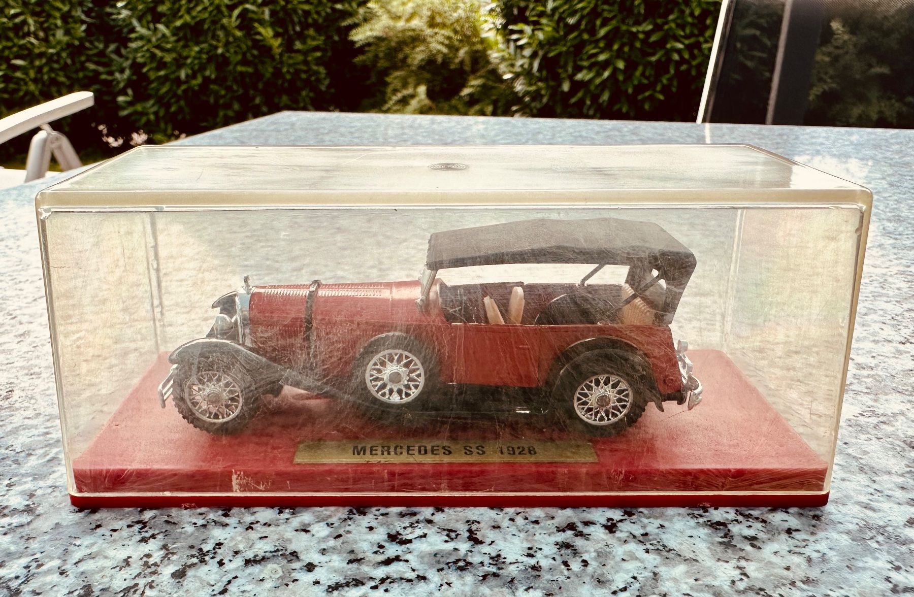 Mercedes-Benz Modellini d'auto: Modellauto Mercedes SS 1928, 1:43, rot – Usato da Wallbach venduto da paxnic 8