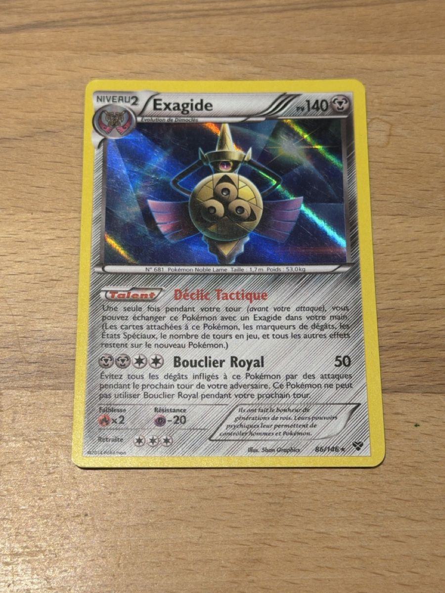 Pokémon Carte collezionabili: Exagide 86/146 FR  – Usato da Conthey venduto da Vswissplugs.com