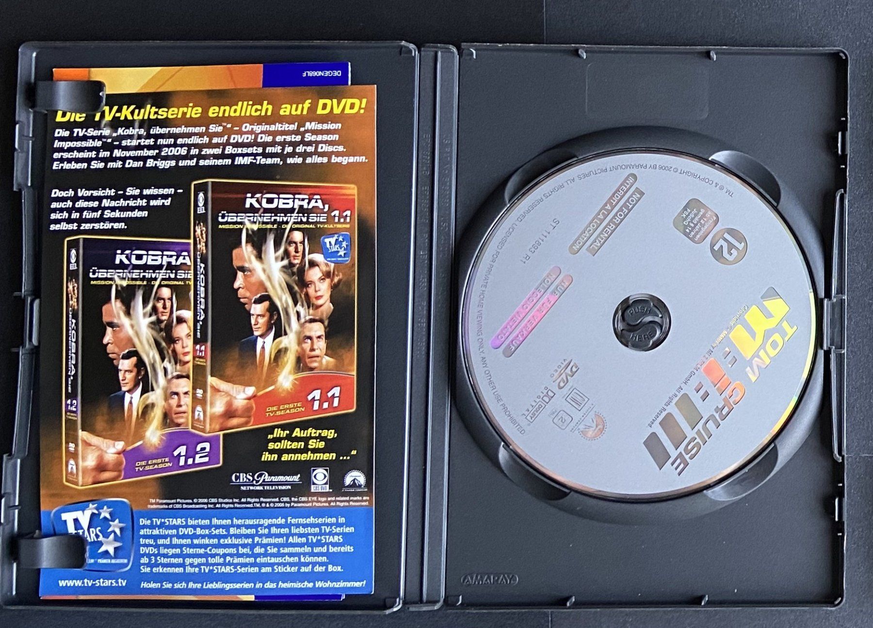 Alle DVDs: DVD  "M=i=III" Tom Cruise – Gebraucht aus Böckten von Hansi36 1