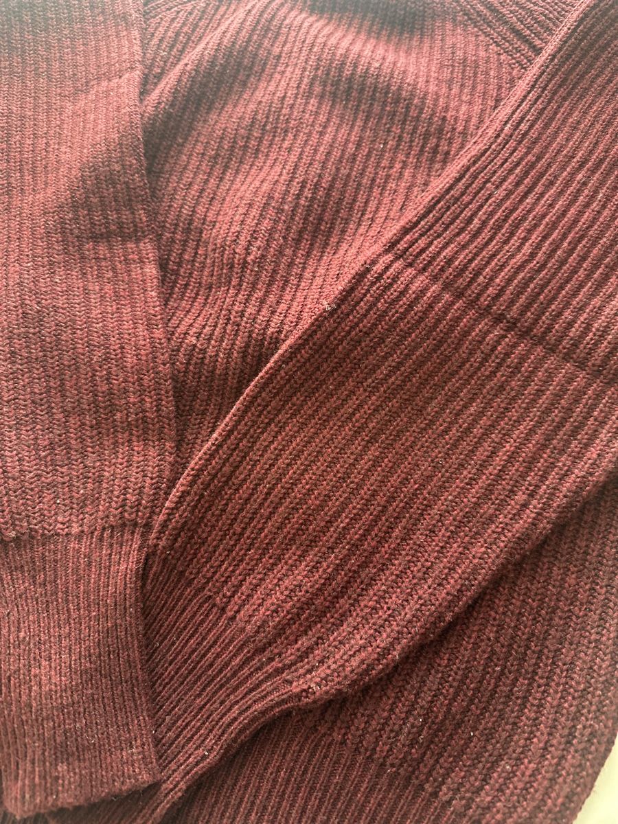 H&M Maglioni & Felpe: Kuscheliger Strickpullover, Gr. XS, weinrot – Nuovo (secondo la descrizione) da Zollikofen venduto da Akshy 2