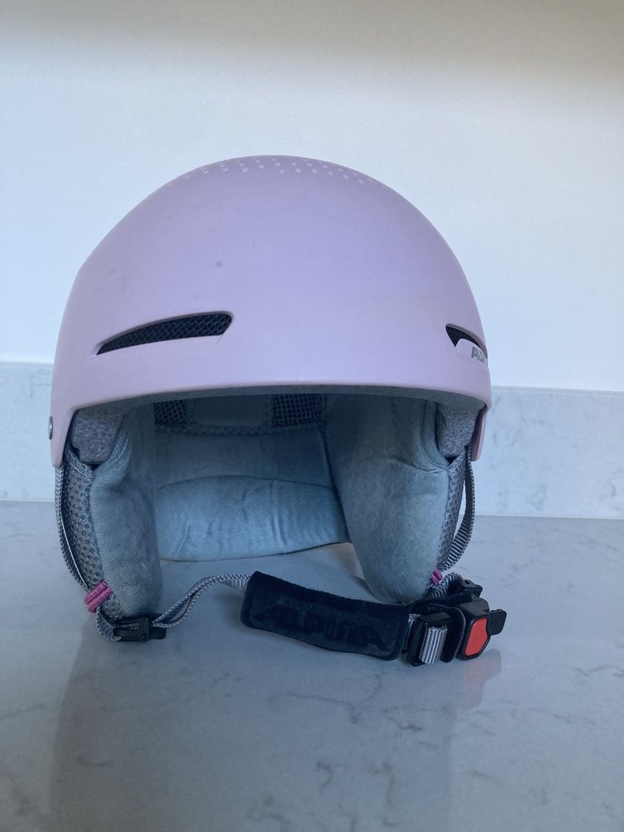 Caschi: Alpine Kinder Skihelm - Rosa große 51-55 – Usato da Zäziwil venduto da kbr_jd95 1