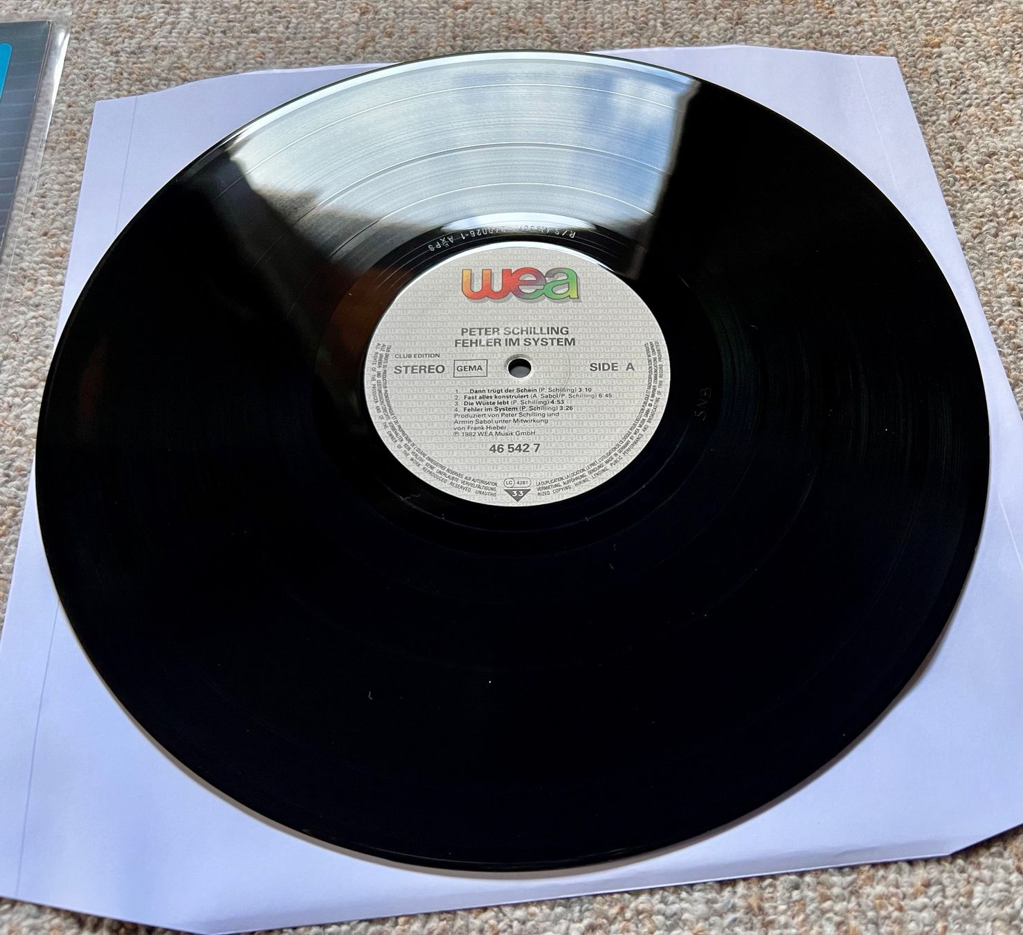 Dischi in vinile: Peter Schilling Fehler Im System - LP GEWASCHEN TOP ZUSTAND – Usato da Unterseen venduto da vinylmore 1
