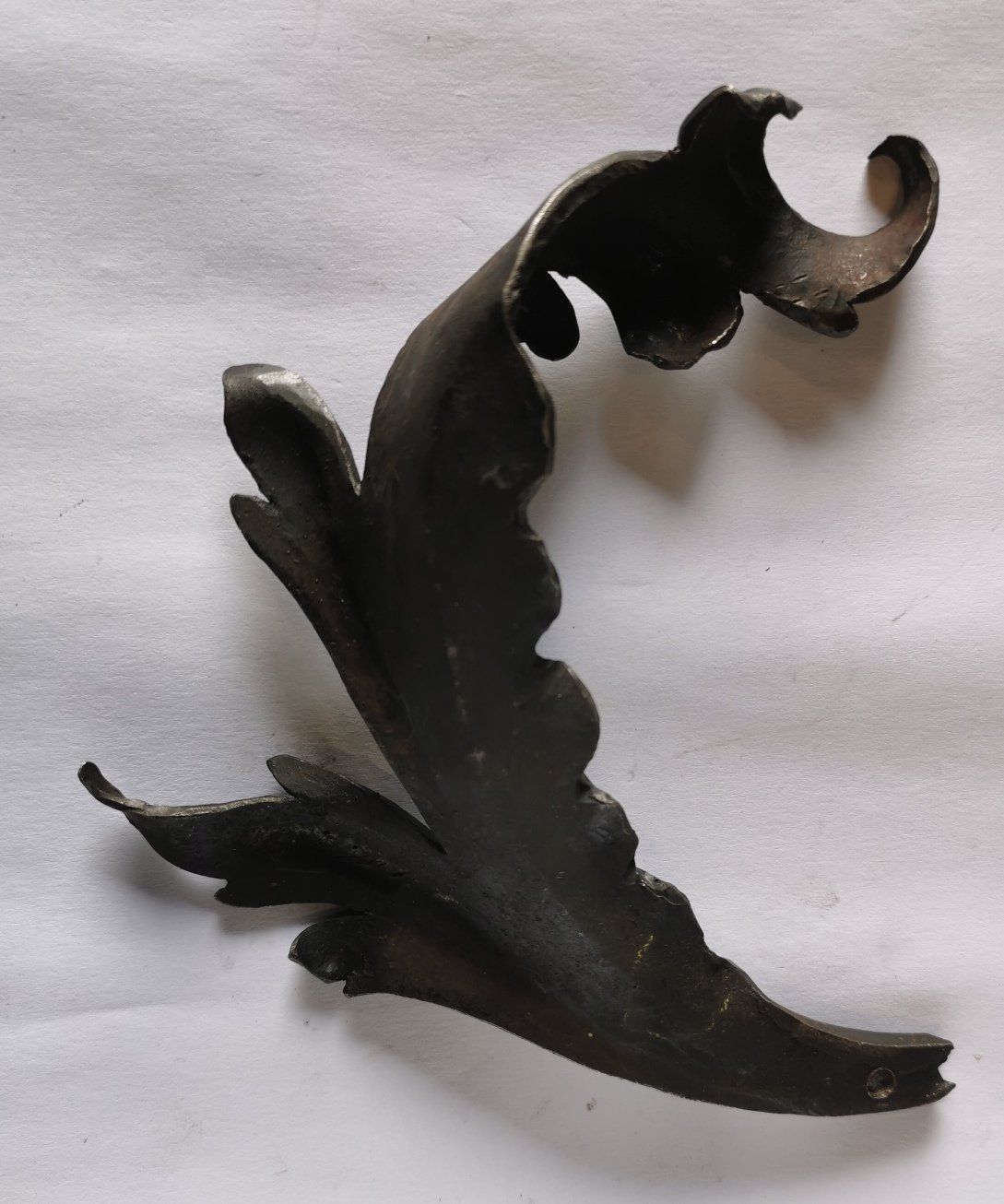 Tutte le decorazioni: Barock-Blatt geschmiedet, eingerollt, mit Abwicklung/Vorlage – Nuovo (secondo la descrizione) da Vielbringen Worb venduto da Isch-0u-guet 7