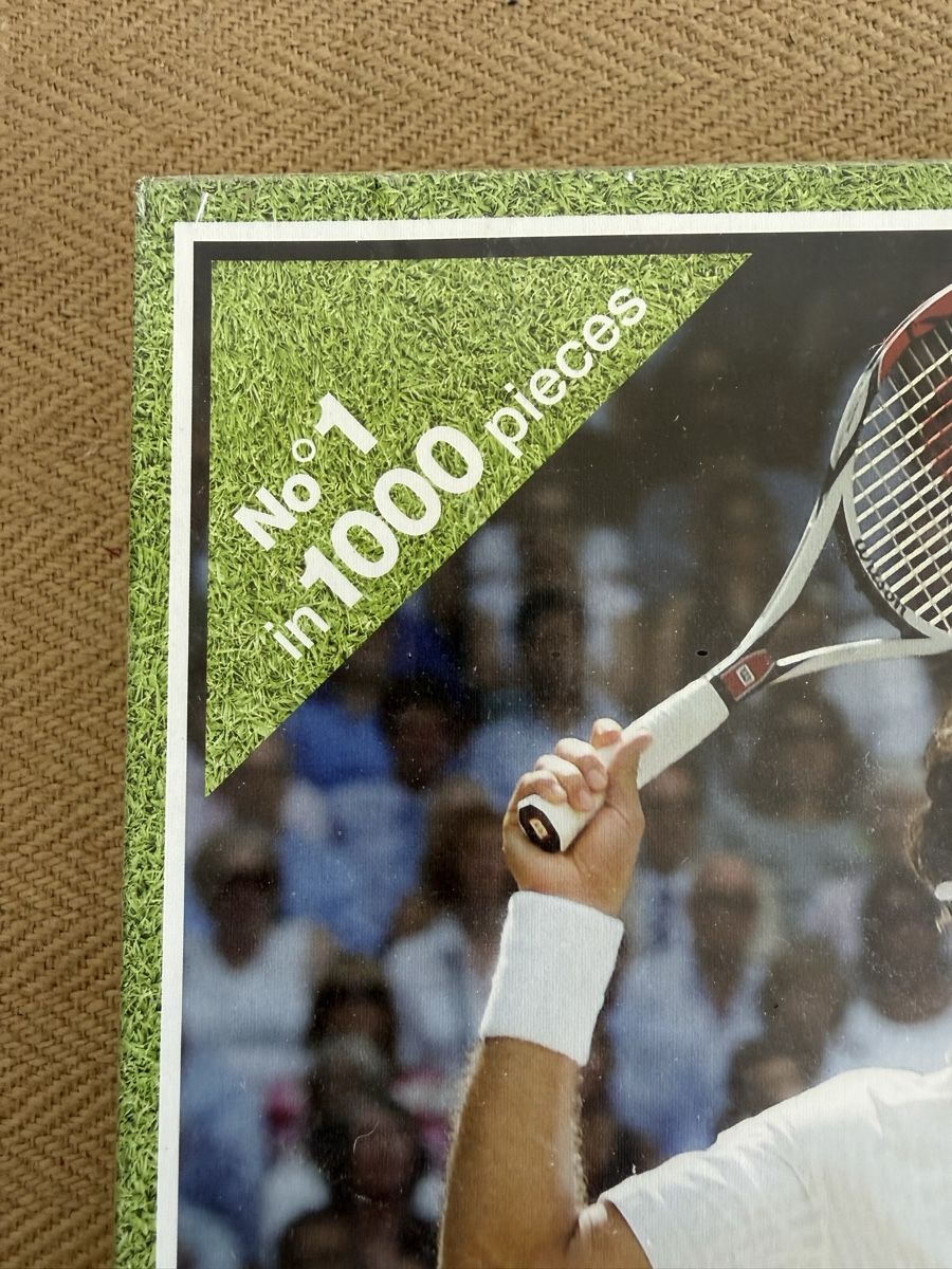 Puzzle: ROGER FEDERER Puzzle 1000 Teile Neu & in OVP – Nuovo e nell'imballaggio originale da Konolfingen venduto da petzipetz 1