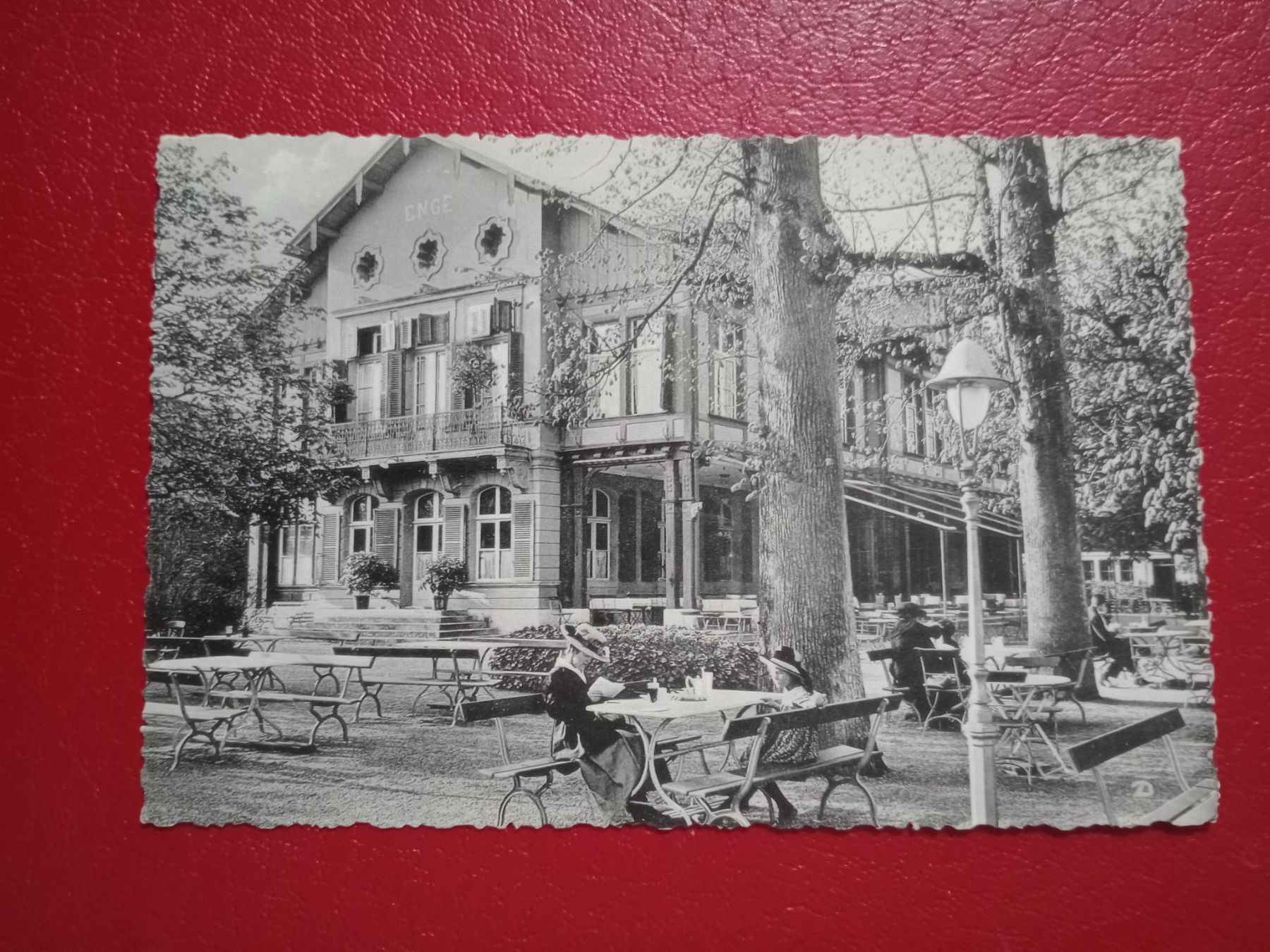 Cartoline postali: Bern Restaurant Enge Terrasse (93) – Usato da Küttigen venduto da Melisch1000