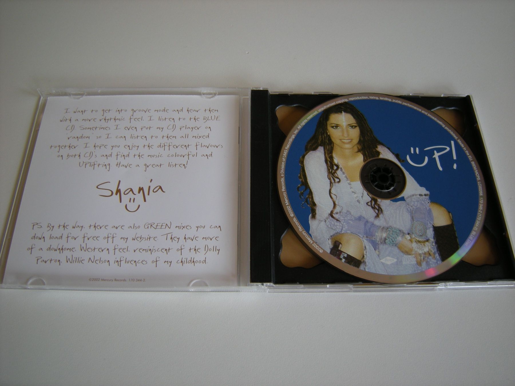 CD: SHANIA TWAIN - üP! – Usato da Basel venduto da Ceebee62 2
