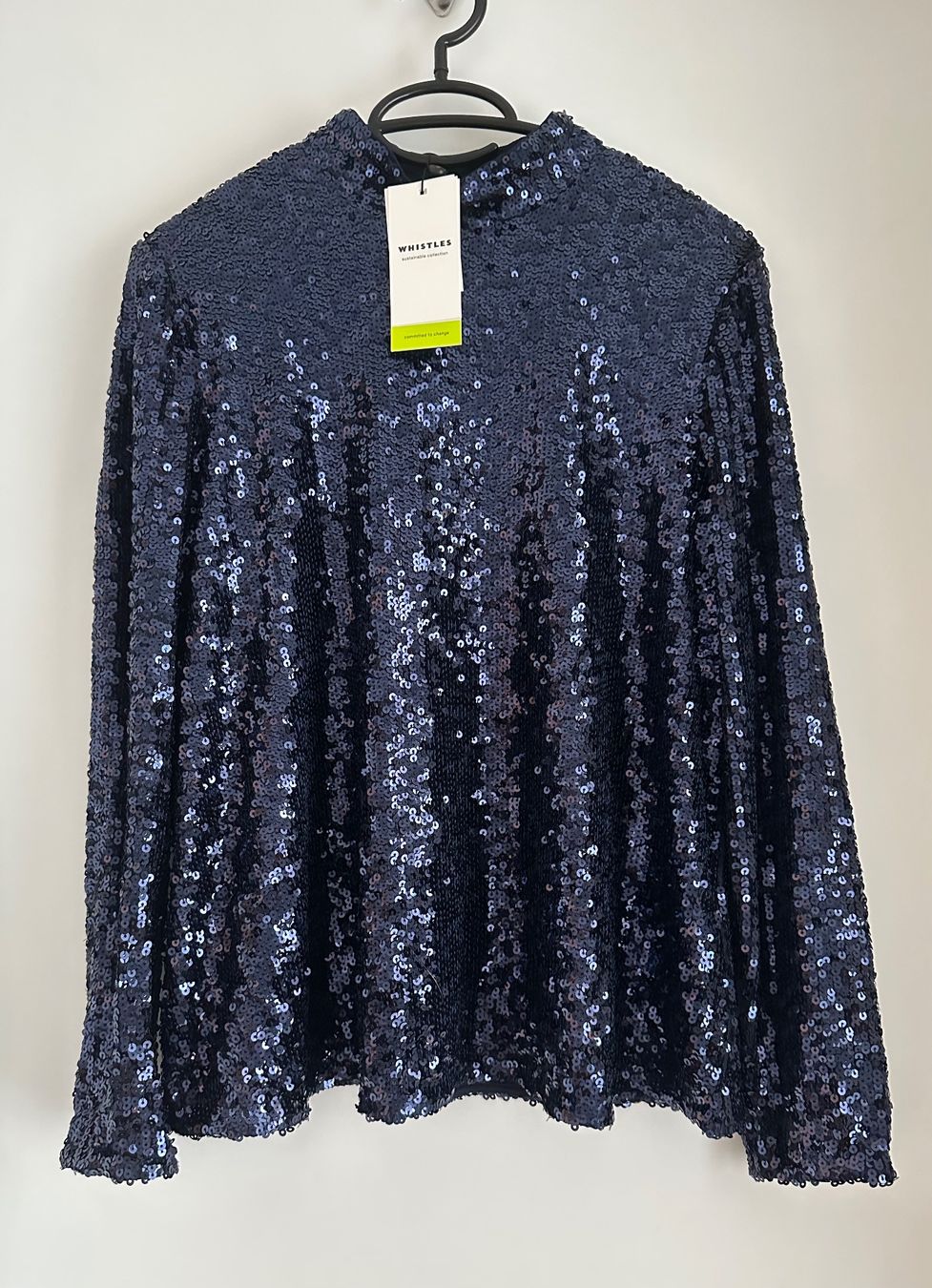 Top: Pailletten-Top von WHISTLES, 36 – Usato da Lachen SZ venduto da zabalina