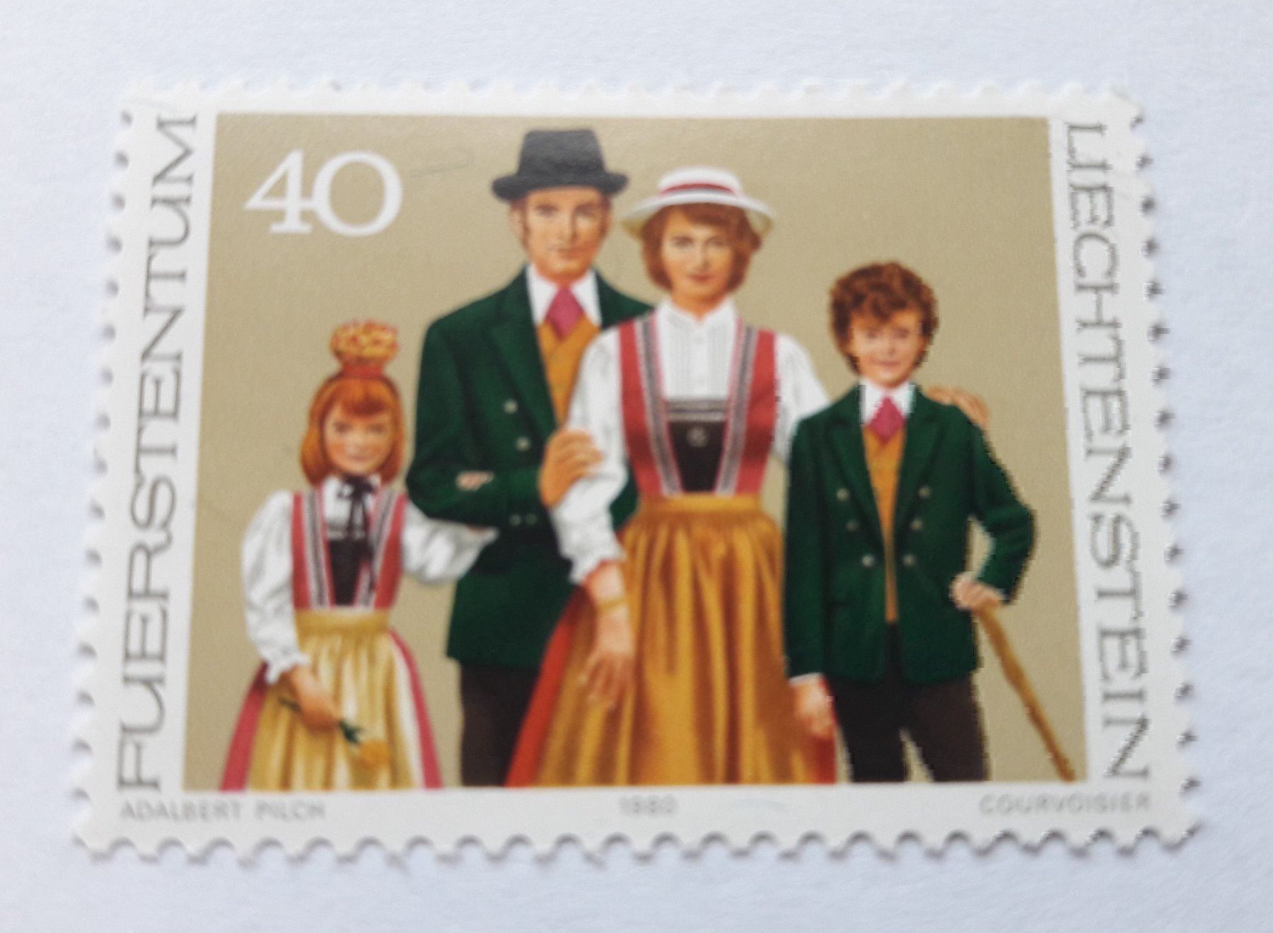 Tutti i francobolli: 1980 Lichtensteiner Trachten II – Nuovo (secondo la descrizione) da Alten venduto da Regenwasser 1