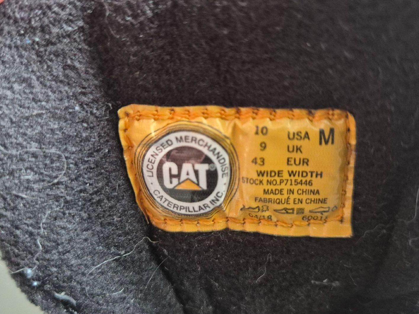 Caterpillar Scarpe da uomo: CAT Boots - Robuste Stiefel von Caterpillar, Gr.43 – Usato da Neerach venduto da Summerrike 1
