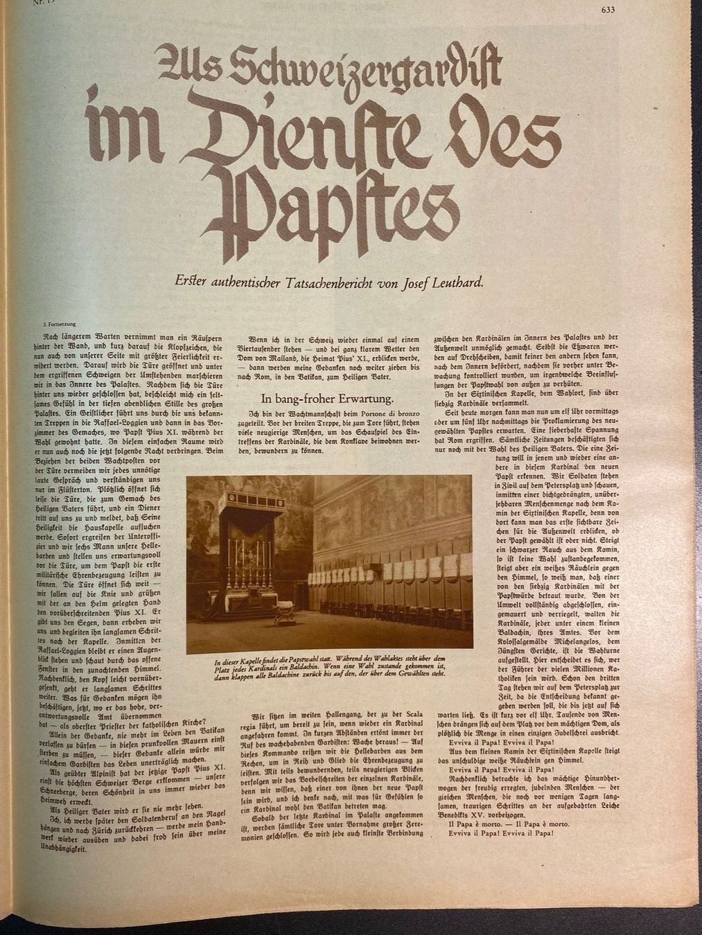 Riviste & Magazine: Zeitschrift Schweizer Illustrierte 1933 10. Mai Nr. 19 – Usato da Oberägeri venduto da Nussbi6 5