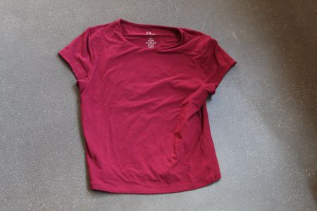 T-Shirt Grösse L dunkelrot - Missue Mode