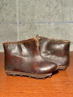 Antique Leather chinese boots