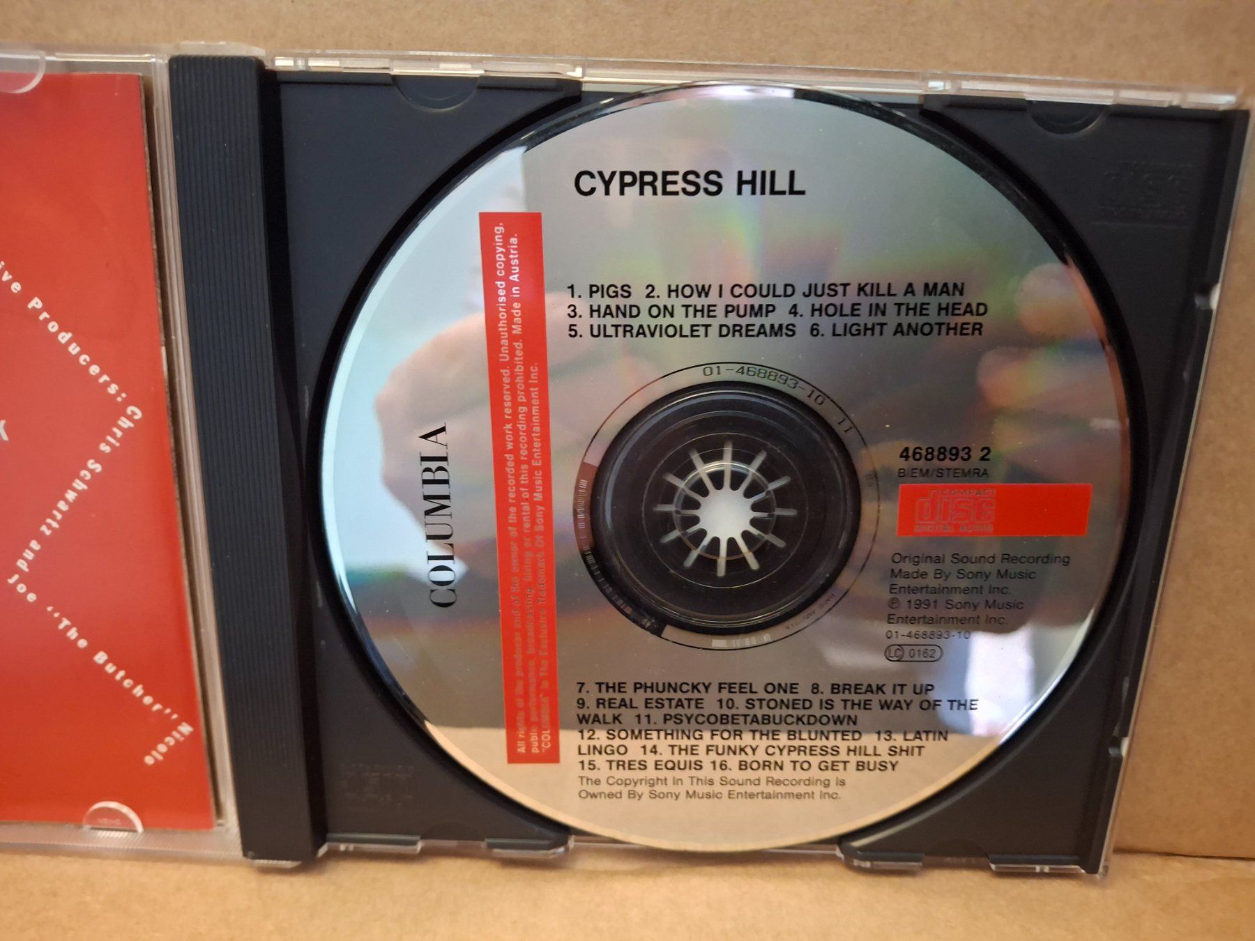 CD: Cypress Hill – Cypress Hill – Usato da St.Gallen venduto da CD_jalamusic 2