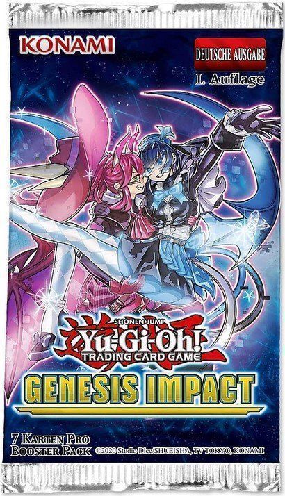 Yugioh Carte collezionabili: Yu-Gi-Oh! Genesis Impact Booster Pack DE – Nuovo e nell'imballaggio originale da Basel venduto da LegacyLink