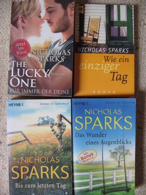 Libri: Taschenbuch Set Nicholas Sparks – Usato da Reitnau venduto da Bab0
