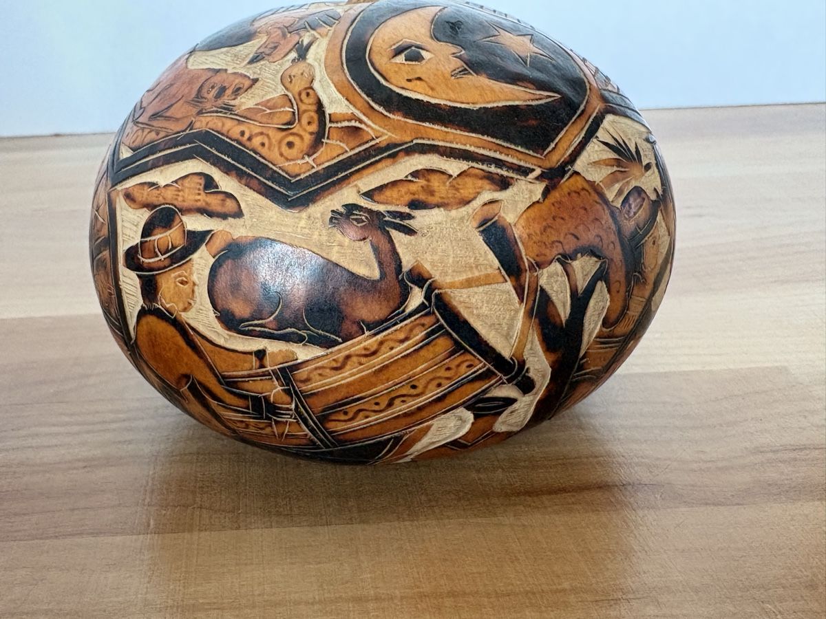 Tutte le decorazioni: Deko Kürbis aus Peru – Usato da Rümlang venduto da euqinom16 5