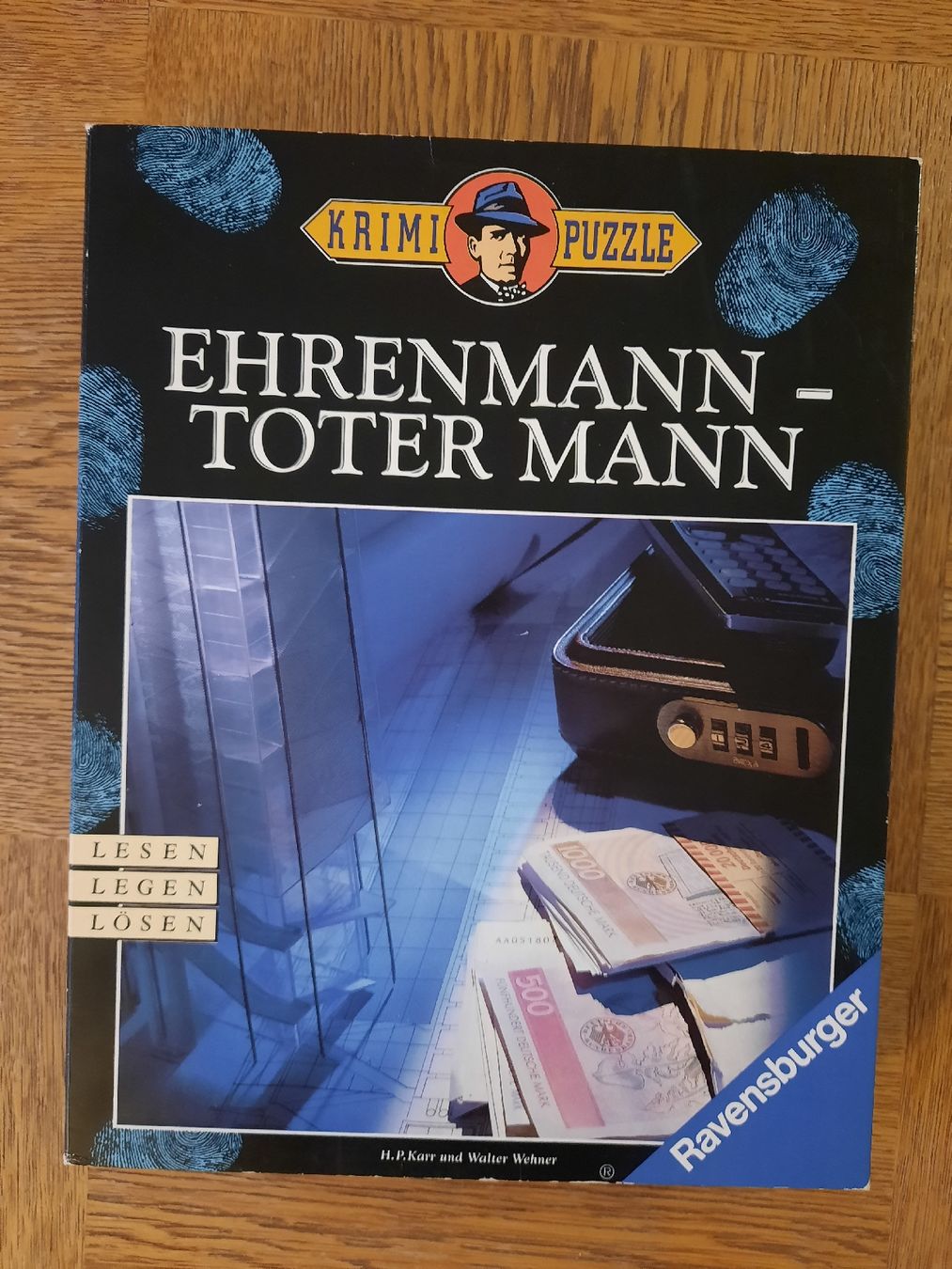 Puzzle: Krimipuzzle: Ehrenmann - Toter Mann – Usato da Huttwil venduto da ClaudiaJan
