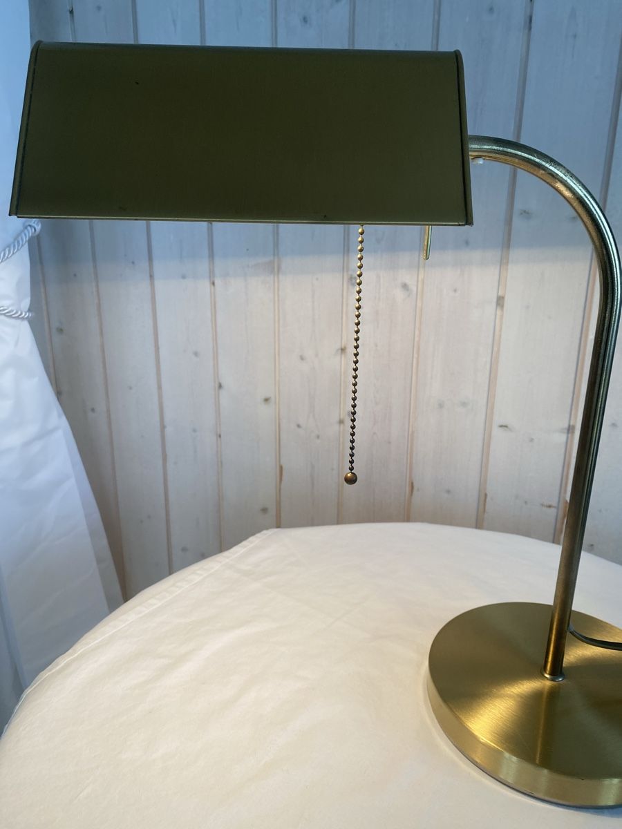 Lampade: Lampe aus Messing, Art Deco Stil – Usato da wichtrach venduto da elvena 1