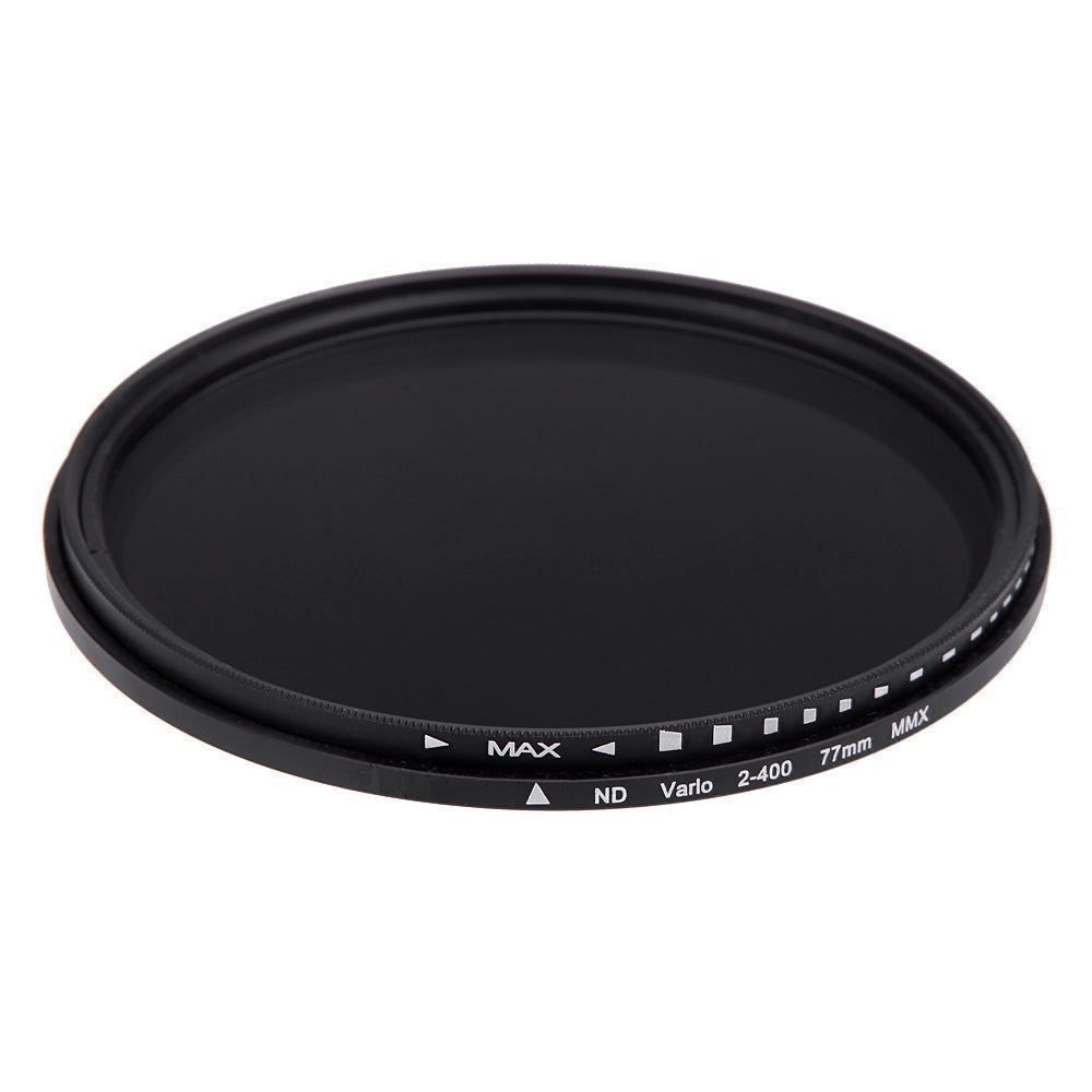 Filtri: VARIABLER ND-FILTER 77mm - ND2 BIS ND400 - FILTERRING DSLR – Nuovo e nell'imballaggio originale da Kriens venduto da swissgadget 1