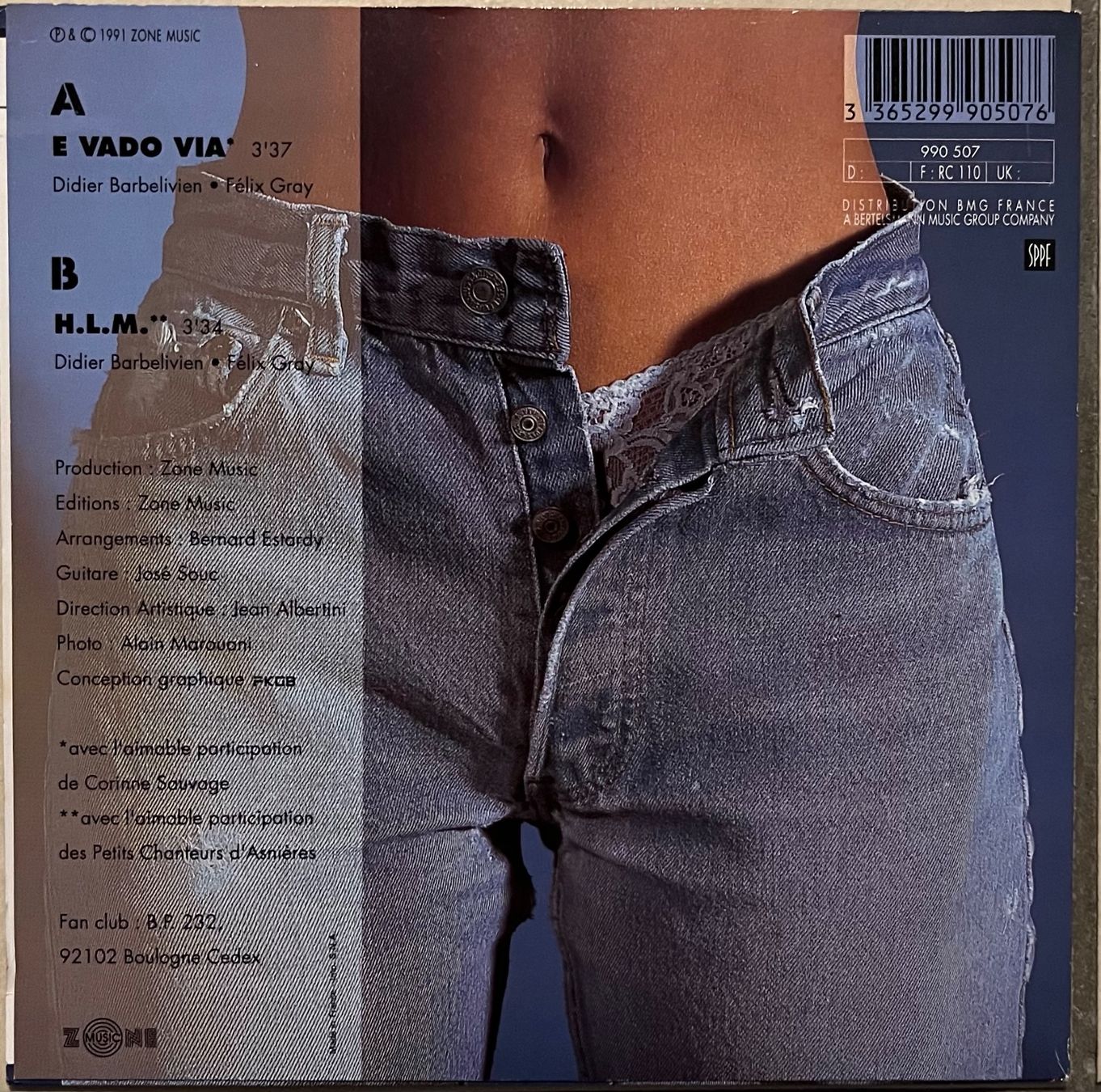 Dischi in vinile: FELIX GRAY & DIDIER BARBELIVIEN - E VADO VIA – Usato da Bussigny venduto da vinyl-pas-cher 1