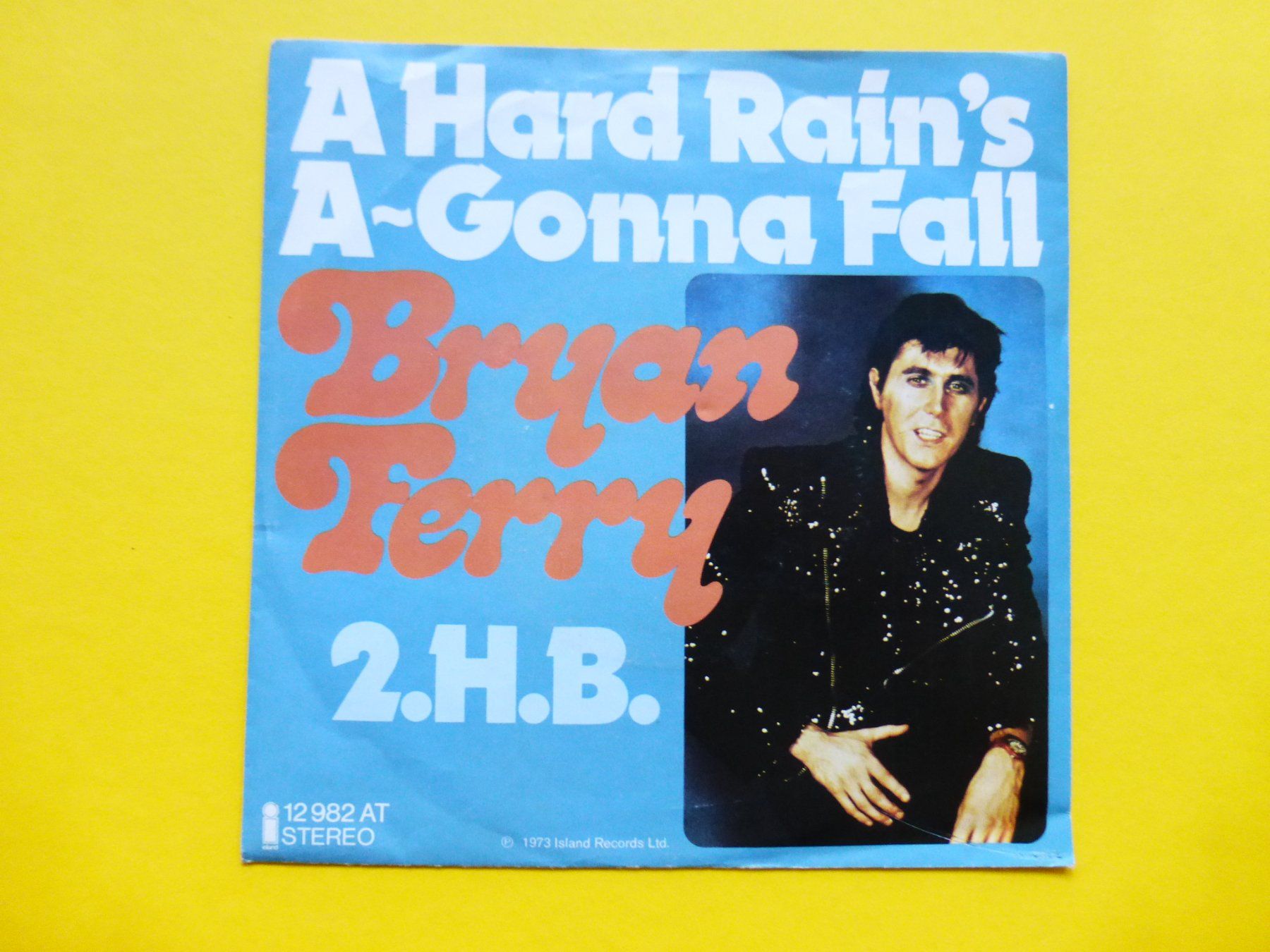 Schallplatten: BRYAN FERRY 7" A HARD RAIN'S A-GONNA FALL – Gebraucht aus Zürich von  1