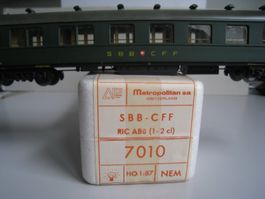 Metrop, SBB-Personenwagen 1/2. Klasse, 7010