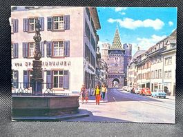 Basel / Bâle: Spalenvorstadt und Spalentor