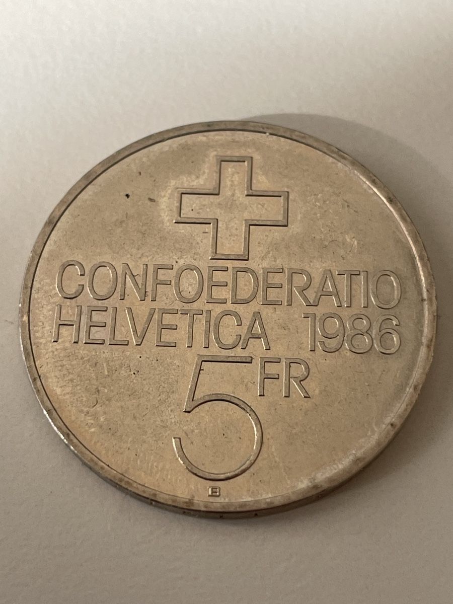 Tutti le monete: Commemorative 5 CHF 1386 SEMPACH – Usato da Pregassona venduto da REEUP 1