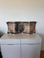 Pop Art Wandskulptur 100$ Dollar - CHANEL - Rose Gold