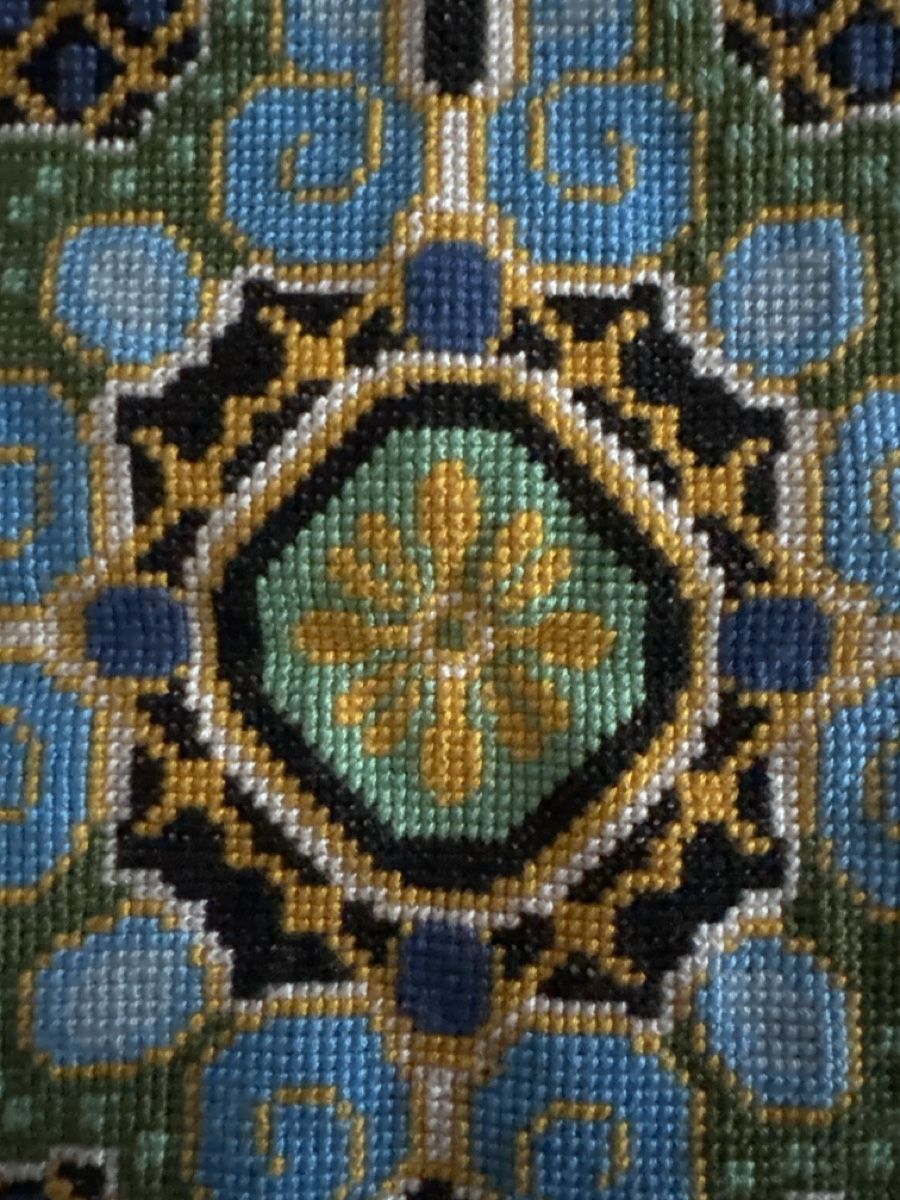 Coussins: Handgesticktes Kissen oder Tischdecke  – Neuf avec emballage d'origine à Bellinzona par LuganoBoutique 3