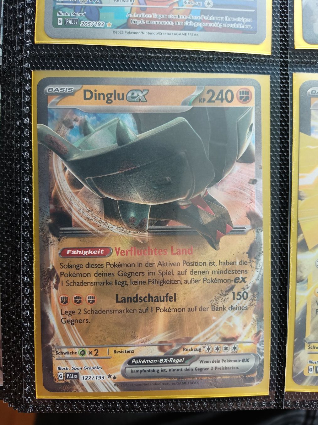 Pokémon Carte collezionabili: Dinglu ex – Usato da Altstätten SG venduto da GGsGameshop