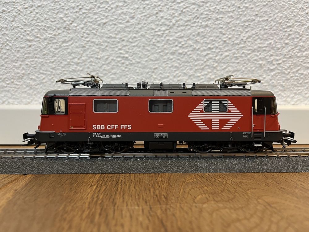 Märklin 29487 - SBB Re 420 Lion, mfx, Sound; Ersatz-OVP (Neu (gemäss ...