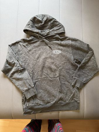 Felpa con cappuccio Vans grigia, taglia M