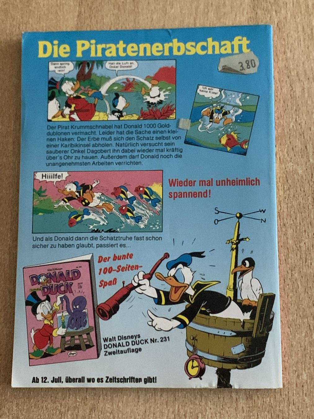 Fumetti: Donald Duck Heft Nr. 230 – Usato da Reinach BL venduto da Grolifcb 1