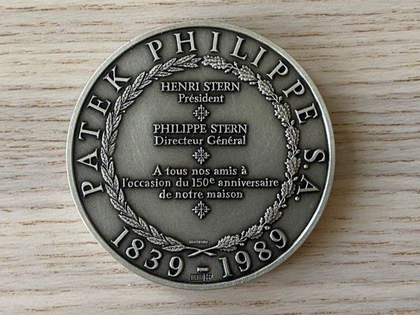 Patek Philippe Uhren: PATEK PHILIPPE Medaille in 925 Silber – Neu (gemäss Beschreibung) aus St. Gallen von galluswatches 4