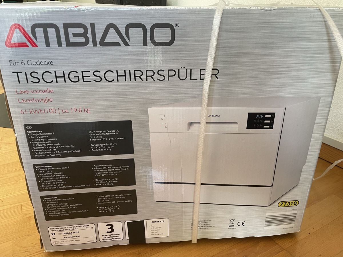 Geschirrspüler: Lave vaisselle mini – Gebraucht aus Genève von  2