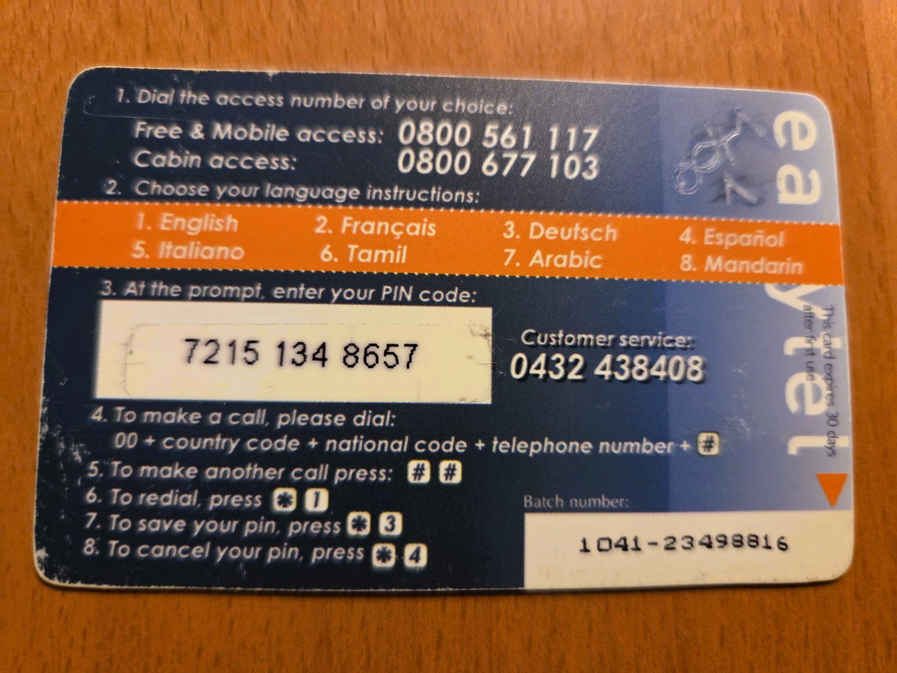 Schede telefoniche: PREPAID - SCHWEIZ – Usato da Brüttisellen venduto da Nighttrain 1