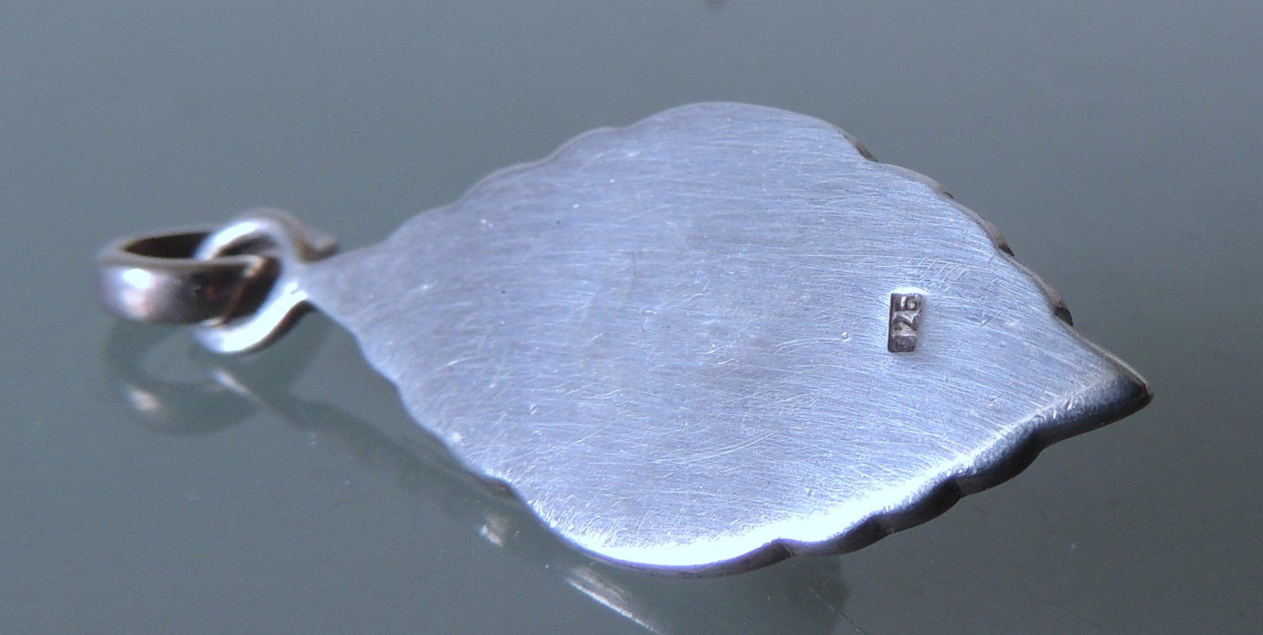 Ciondoli: Silber 925 Anhänger mit Karneol 40 mm – Usato da Waldenburg venduto da schaller707 3