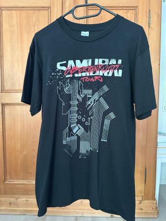 Cyberpunk 2077 “Samurai Tour” T-Shirt exclusive release (M)