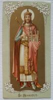 Andachtsbild um 1910: Hl. Heinrich, röm. Kaiser 1014-1024