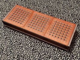 Vintage!Réchaud/chauffe-plat à bougies en cuivre mid-century