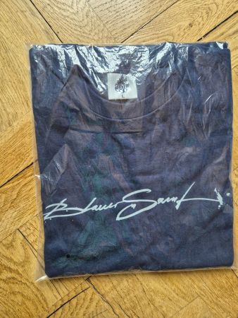 Blauer Samt Torch T-Shirt, Navy exklusiv M, L, XL