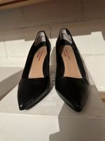 Roberto Santi Milano Pumps, Echtleder, Schwarz, Grösse 38