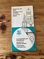 Vintage Stadtplan von Bern, Schweizerischer Bankverein