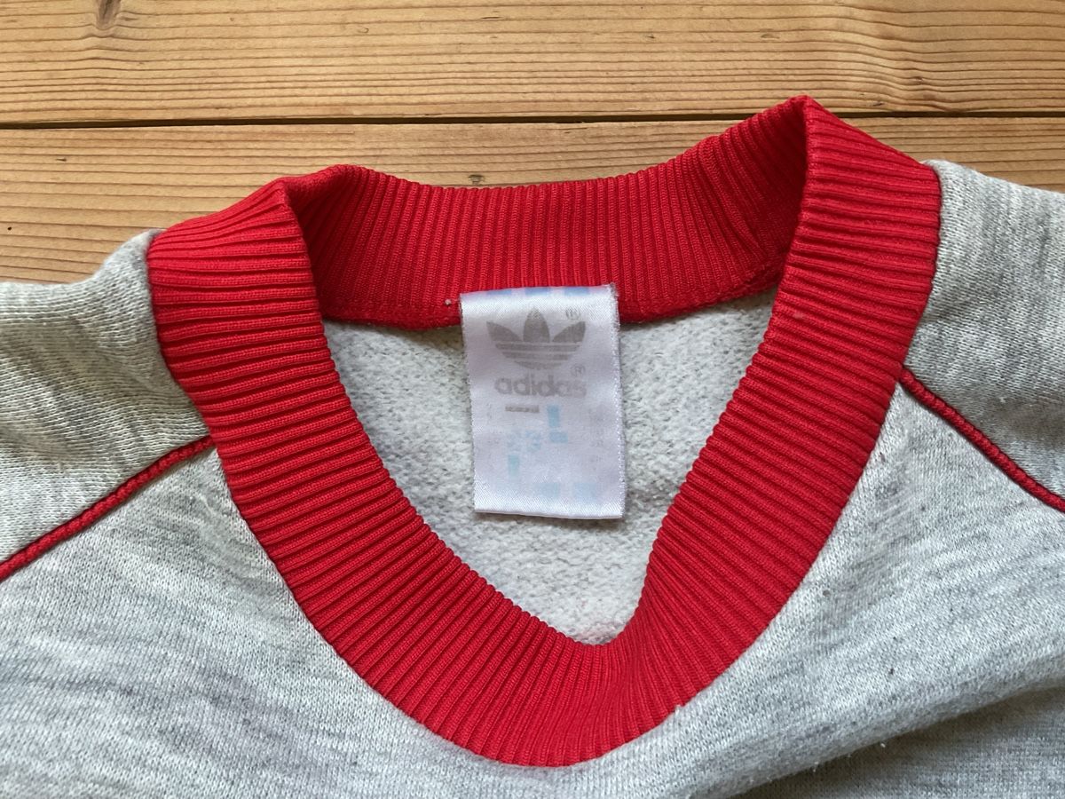 Adidas Maglioni & Felpe: grau-roter Pullover, Adidas, Gr. S – Usato da Zürich venduto da ali_2sg6 3