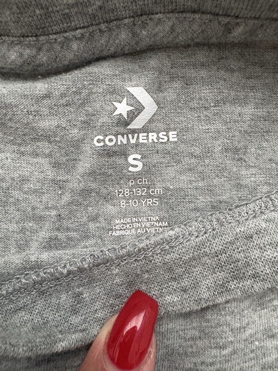 Converse Camicie, T-shirt & Polo: Junge T-Shirt Converse Gr. 128-132 – Usato da Winterthur venduto da Baby117 1
