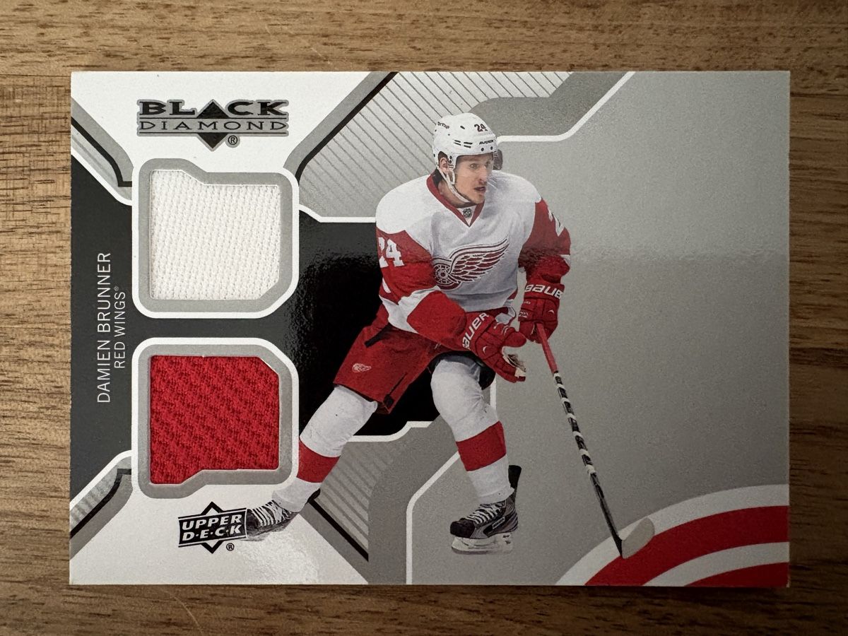 NHL Sammelbilder & Trading cards: Game Jersey Card Damien Brunner – Neu (gemäss Beschreibung) aus Uttigen von Brainbug