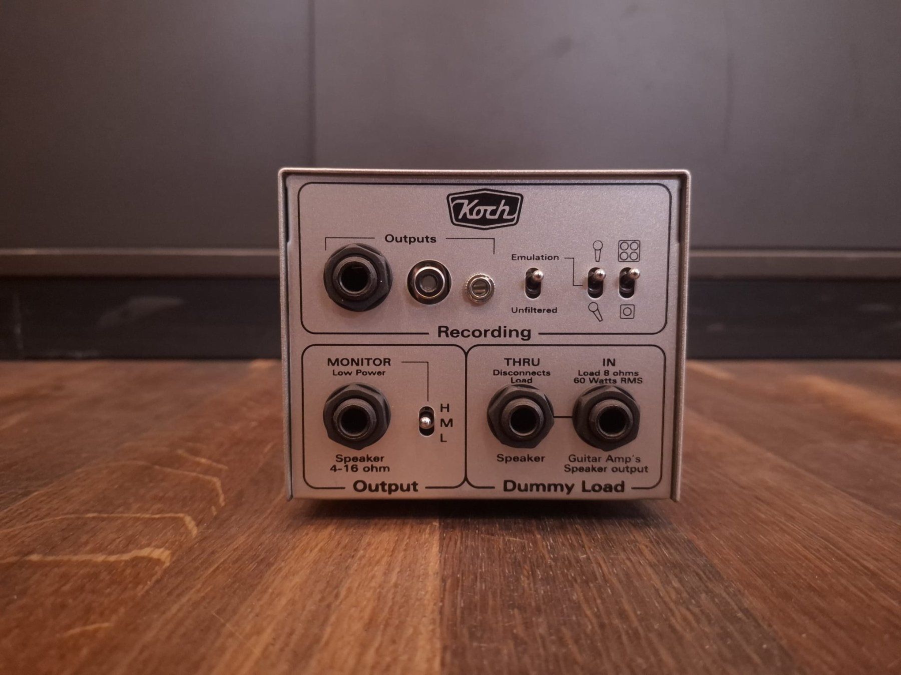 Amplificatori: Koch Dummybox Home (Gitarren-Loadbox/Attenuator/Cab-Sim) – Usato da Effretikon venduto da lichtundmusik_GmbH 1