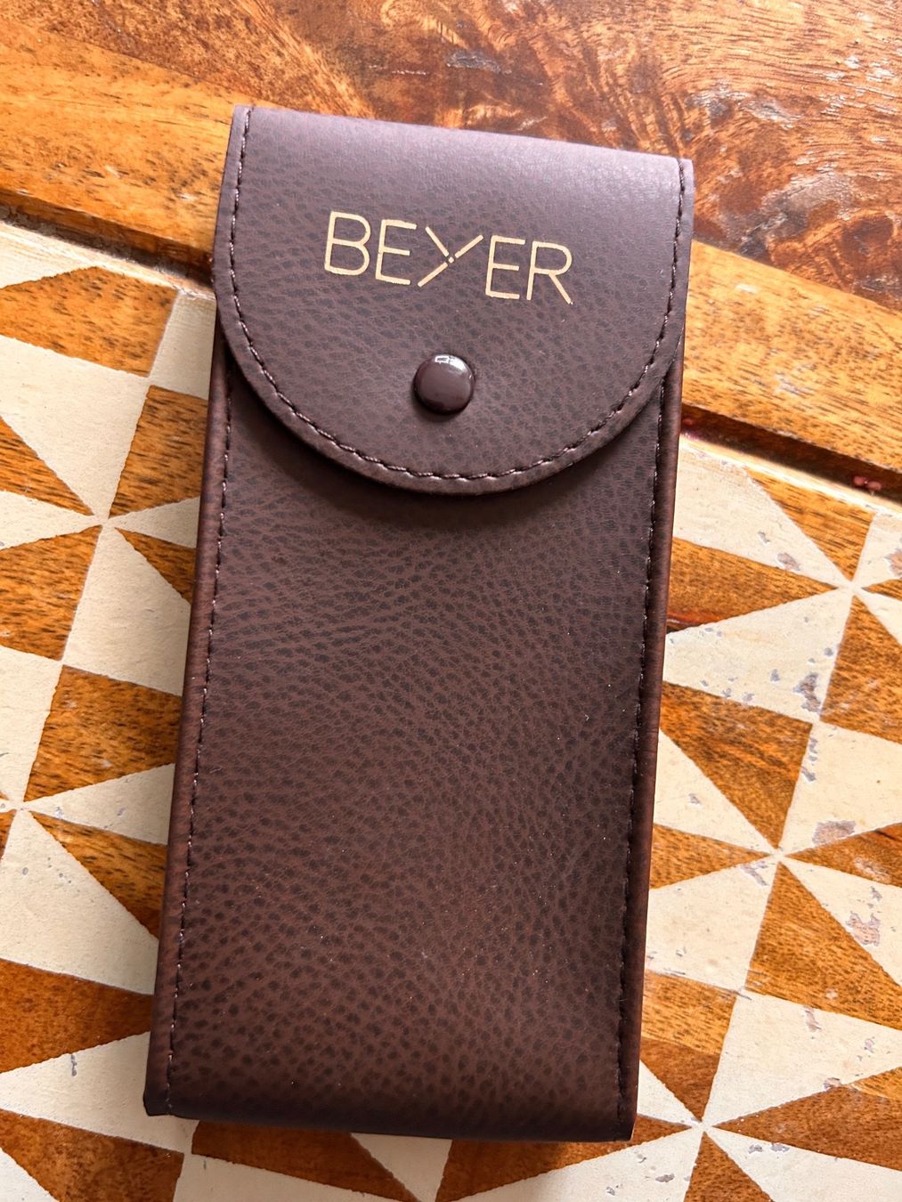 Scatole porta orologi: BEYER pochet Etui Box Watch case – Nuovo (secondo la descrizione) da Bülach venduto da Snip4u