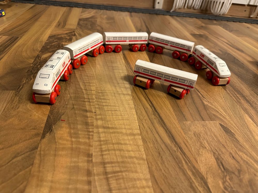 Holzeisenbahn ICE | Kaufen auf Ricardo